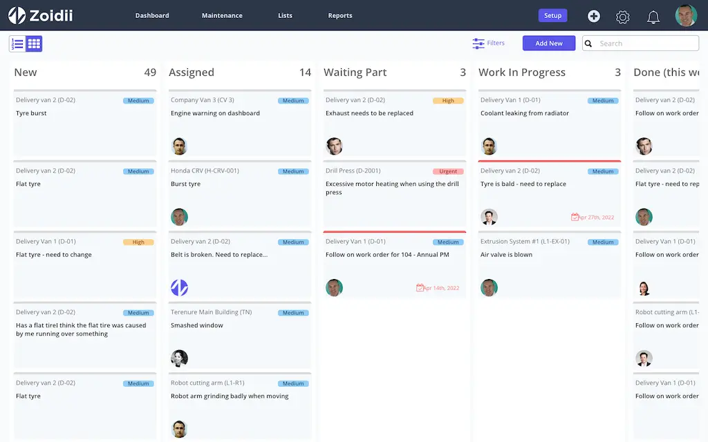 Web-Based CMMS