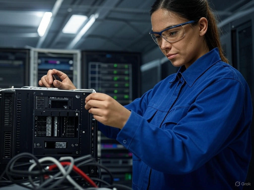 Computer Room Air Conditioning unit Repair at a Data centre
