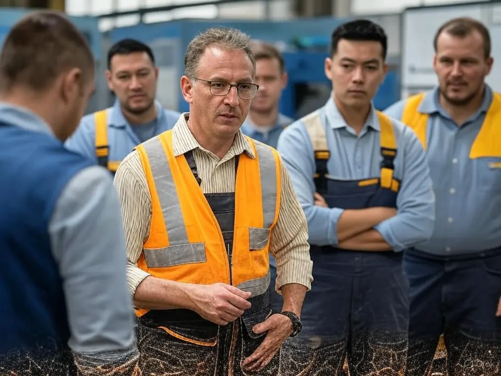 Maintenance Manager and team