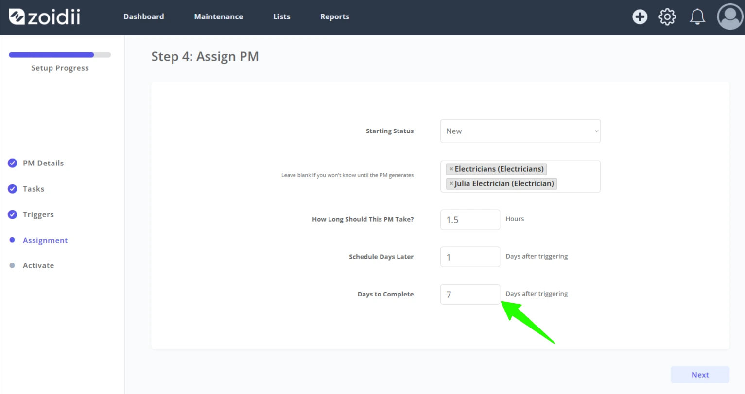 Create a Meter-Based PM - 18